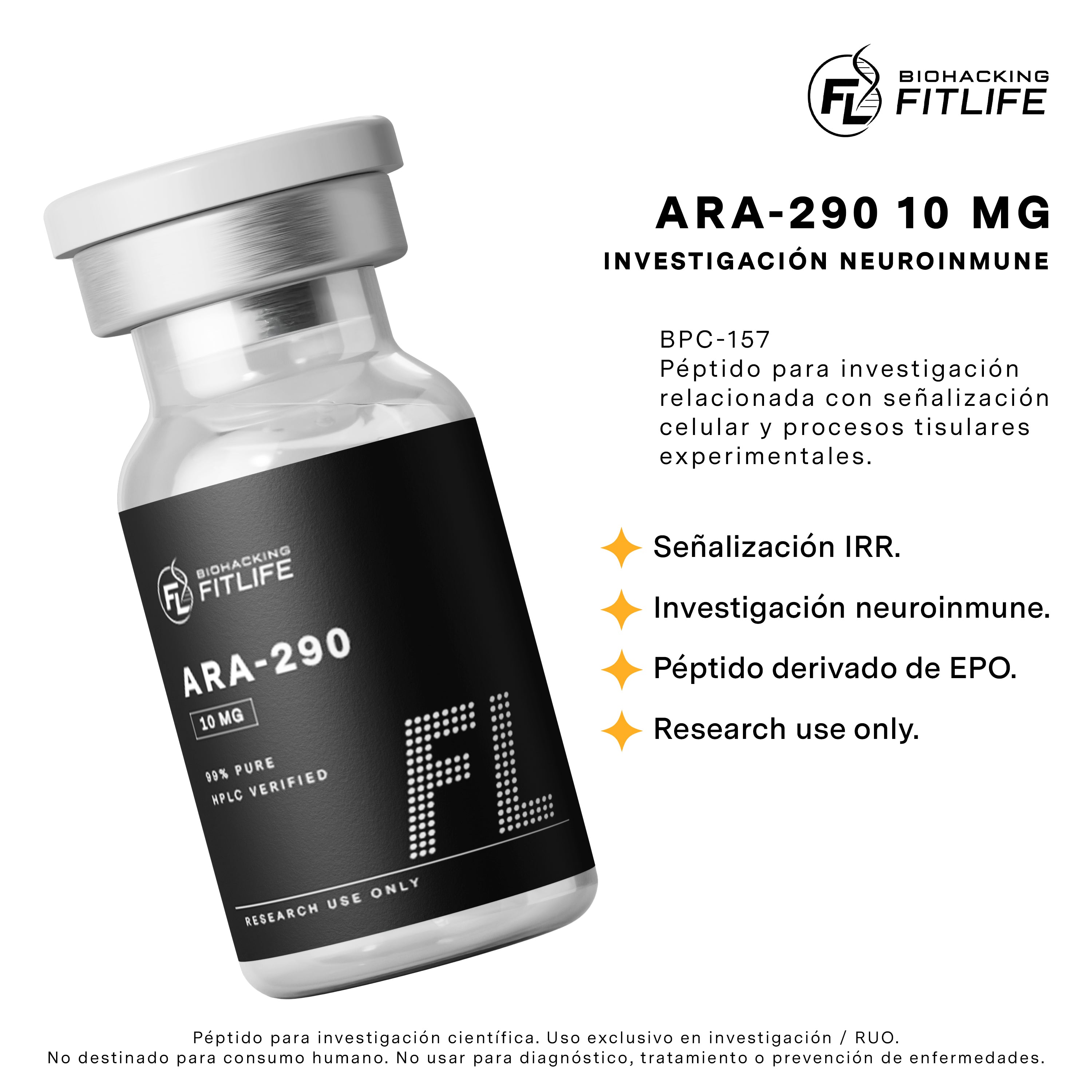 ARA - 290 10MG  | Investigación Neuroinmune