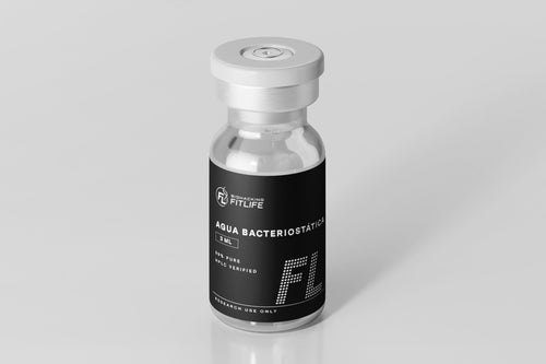 AGUA BACTERIOSTATICA 3ML | Diluyente Estéril para Investigación