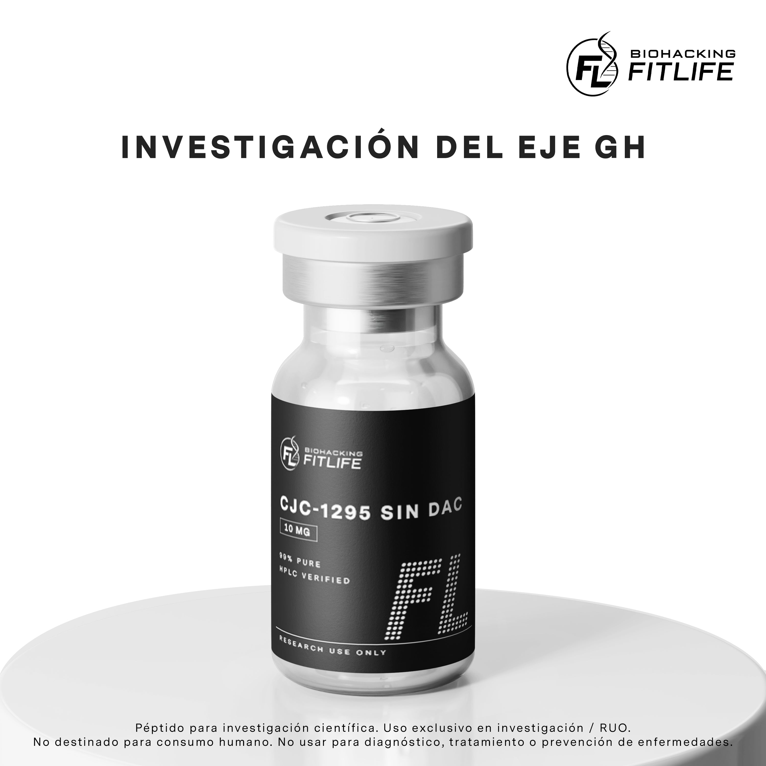 CJC-1295 SIN DAC 10MG  | Investigación del Eje GH