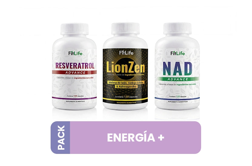 Pack Energía+ 360 cápsulas<br>Vitalidad, enfoque y antienvejecimiento
