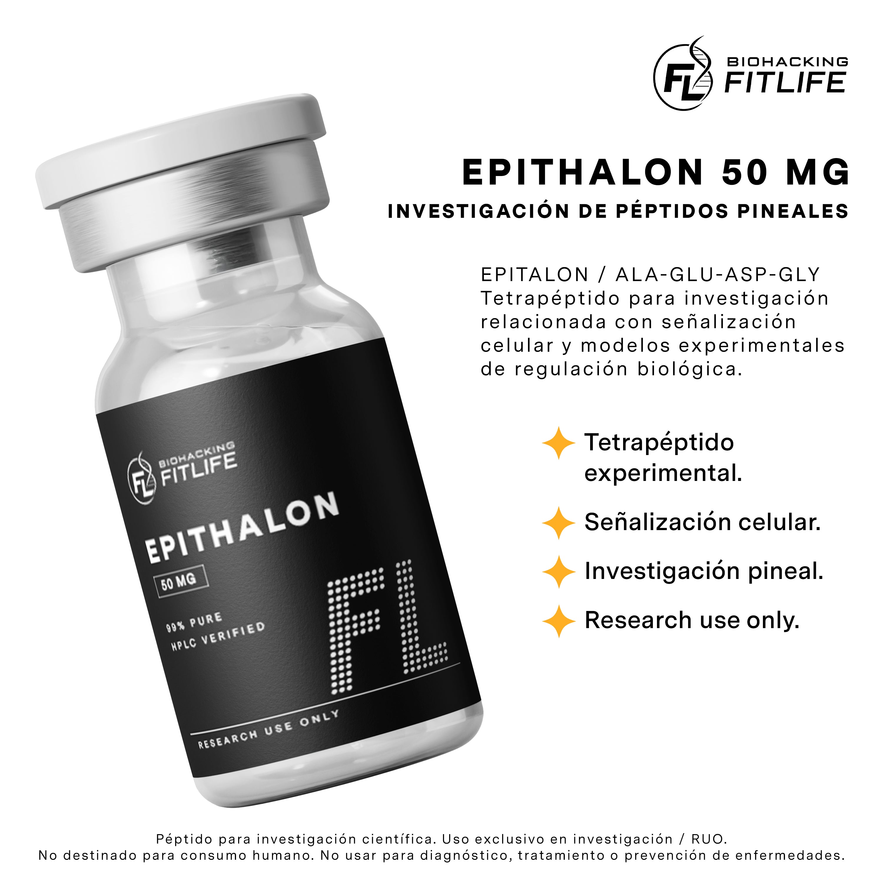 EPHITALON 50MG  | Investigación de Péptidos Pineales