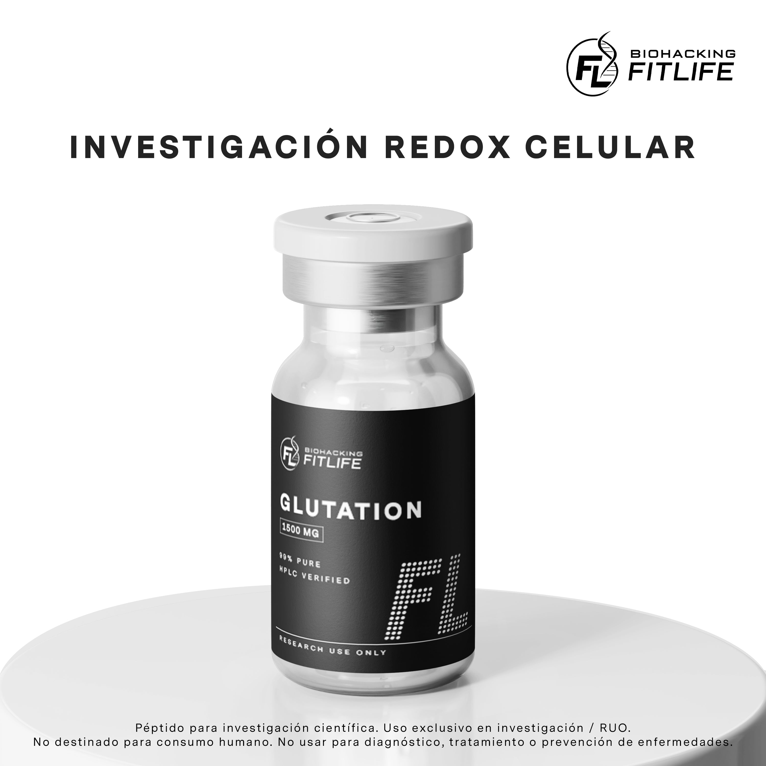 GLUTATIÓN 1500MG  | Investigación Redox Celular