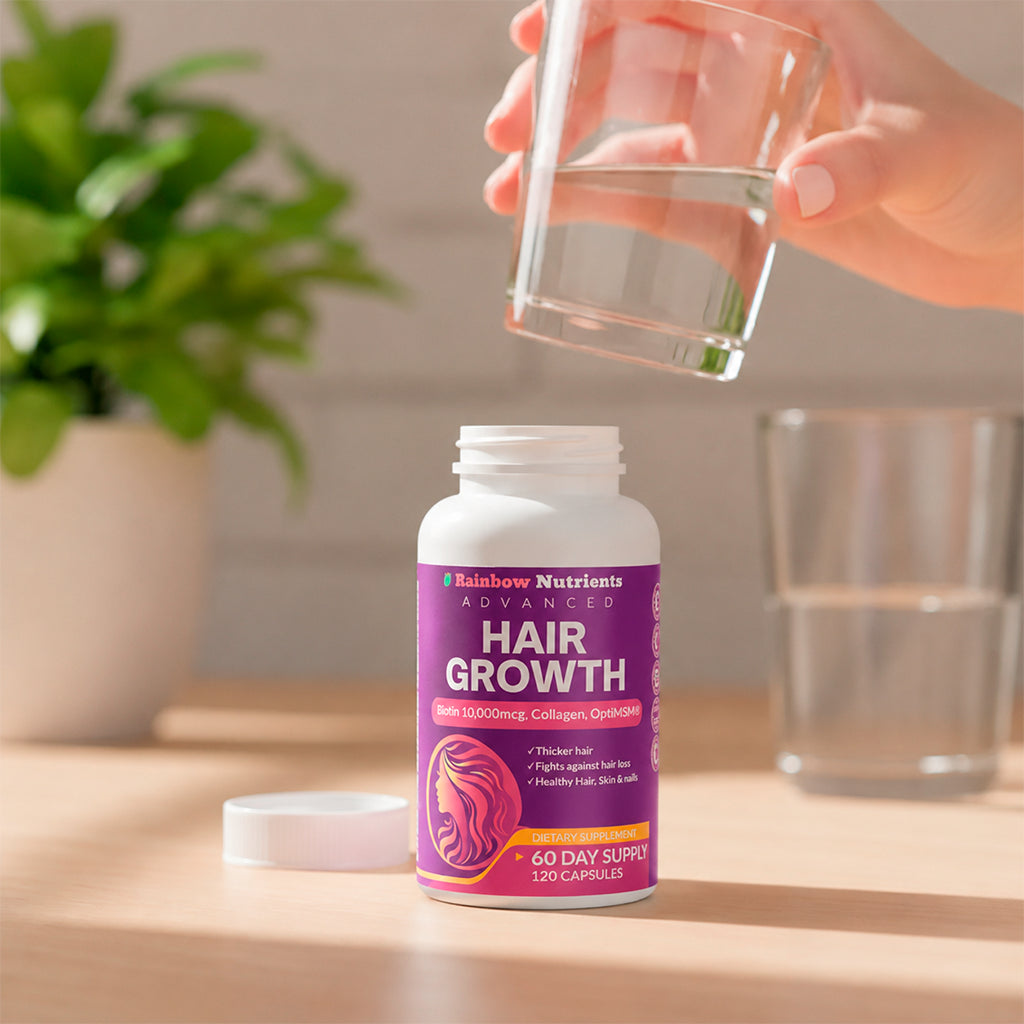 Hair Growth 120 cápsulas<br>Cabello, piel y uñas | Belleza integral