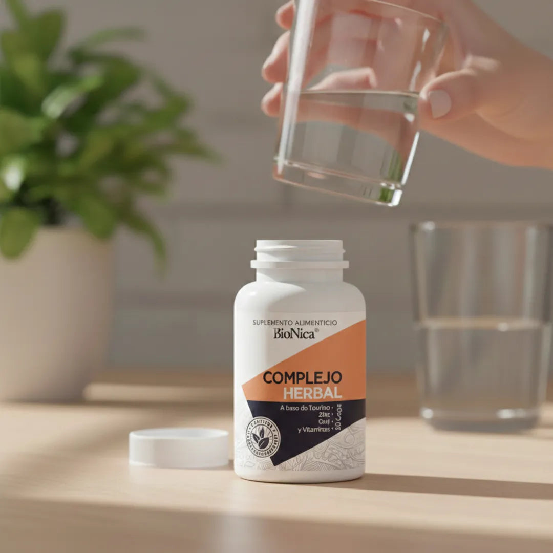 Complejo Herbal Biónica 30 cápsulas<br>Energía y metabolismo | Bienestar integral