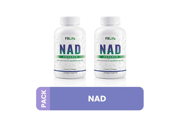 NAD Pack 240 cápsulas<br>Energía Celular | Vitalidad y longevidad
