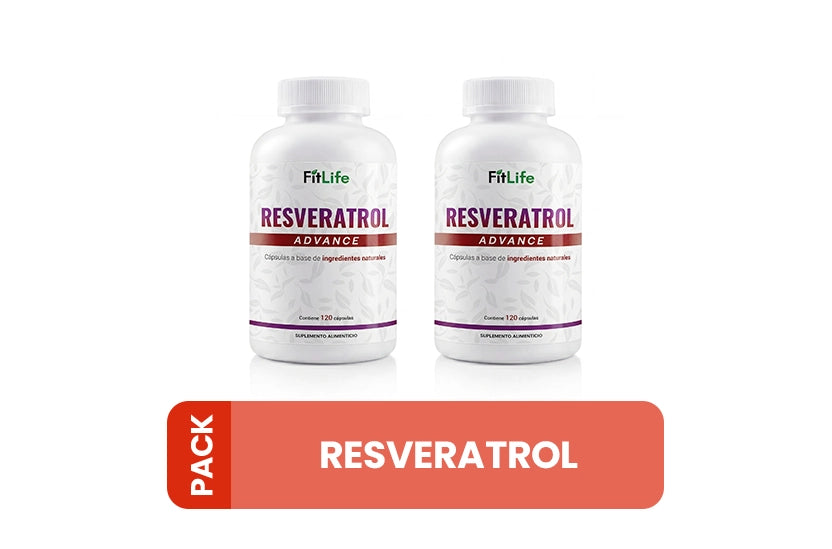 Resveratrol Pack 240 cápsulas <br>Antioxidante | Protección celular