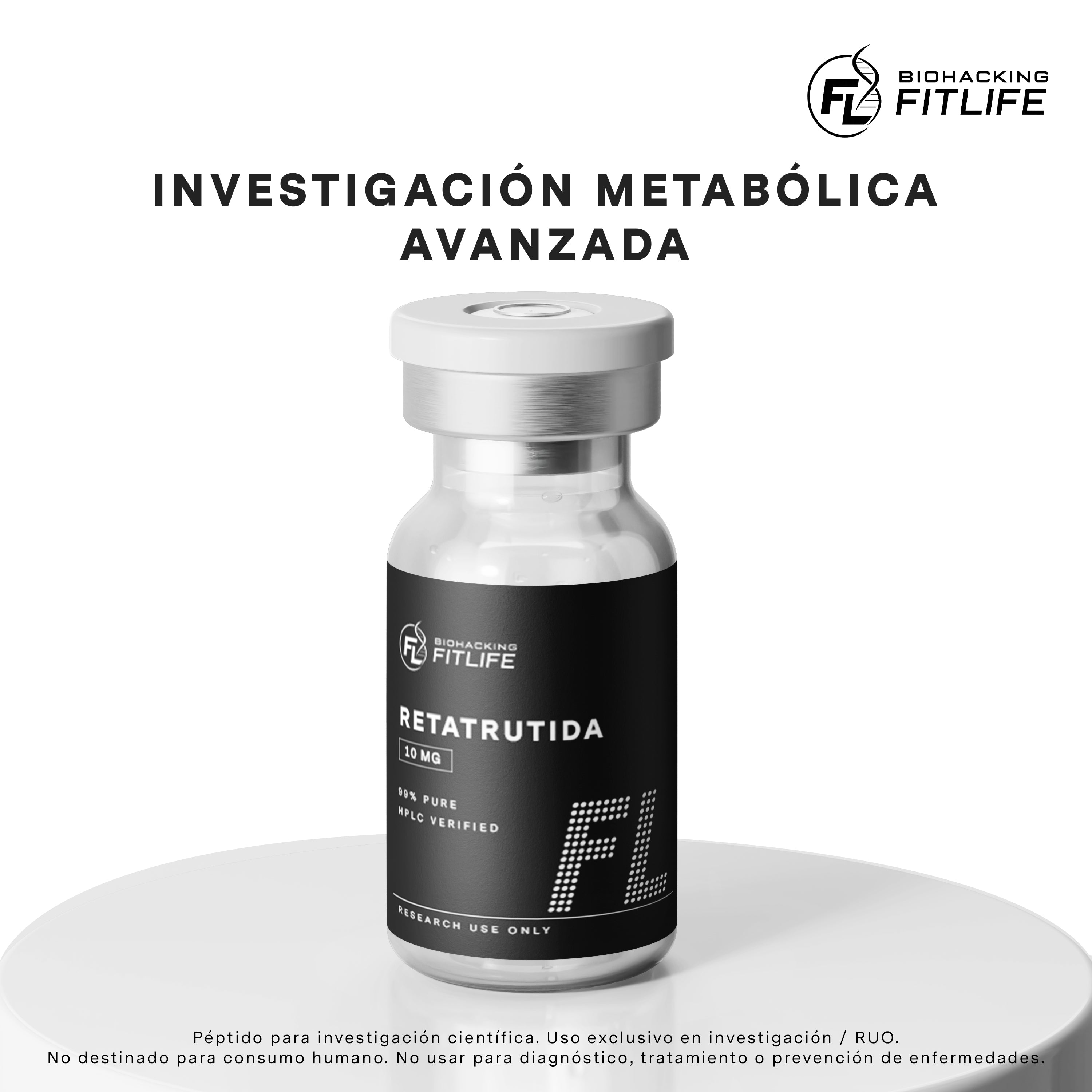 RETATRUTIDA 10MG  | Investigación Metabólica Avanzada