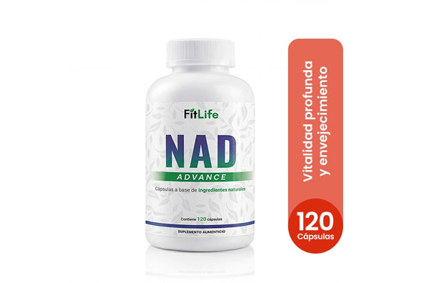 NAD Advance 750mg 120 cápsulas<br>Energía celular | Antienvejecimiento