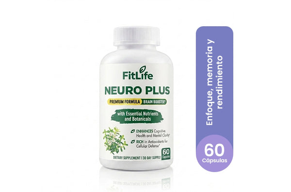 NeuroPlus 60 cápsulas<br>Memoria y concentración | Enfoque mental