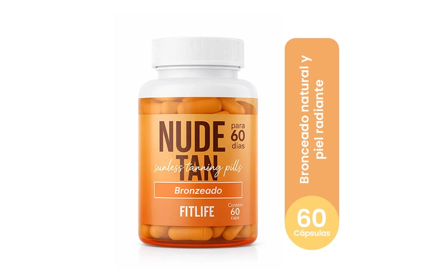 Nude Tan Bronceado 60 cápsulas<br>Bronceado natural | Cuidado de la piel